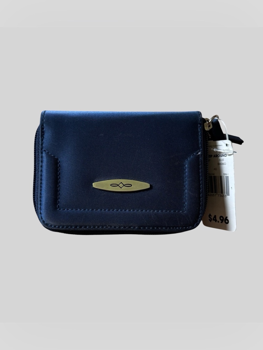 New Navy Blue Simply Basic Wallet